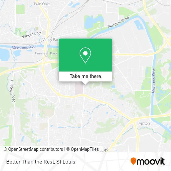 Better Than the Rest map