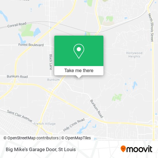 Mapa de Big Mike's Garage Door