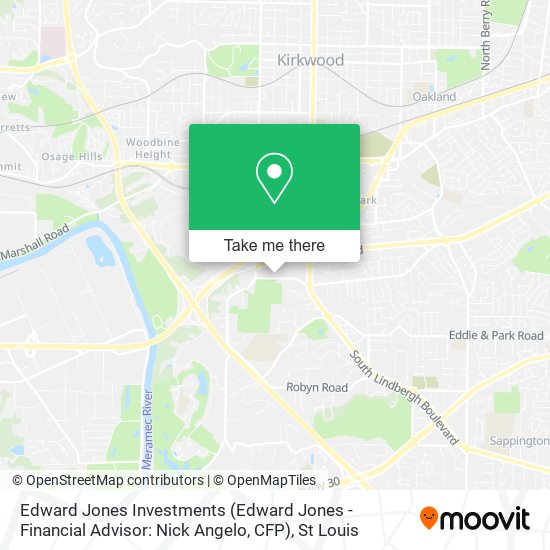 Edward Jones Investments (Edward Jones - Financial Advisor: Nick Angelo, CFP) map