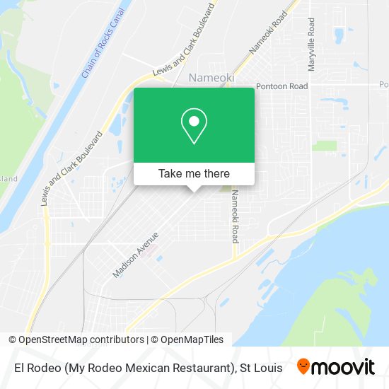 El Rodeo (My Rodeo Mexican Restaurant) map