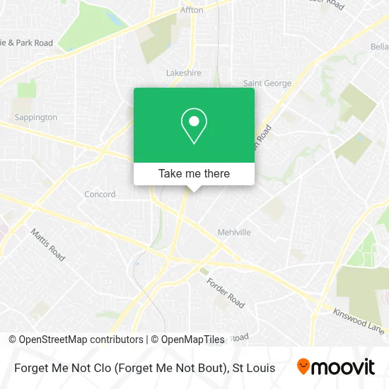 Forget Me Not Clo map