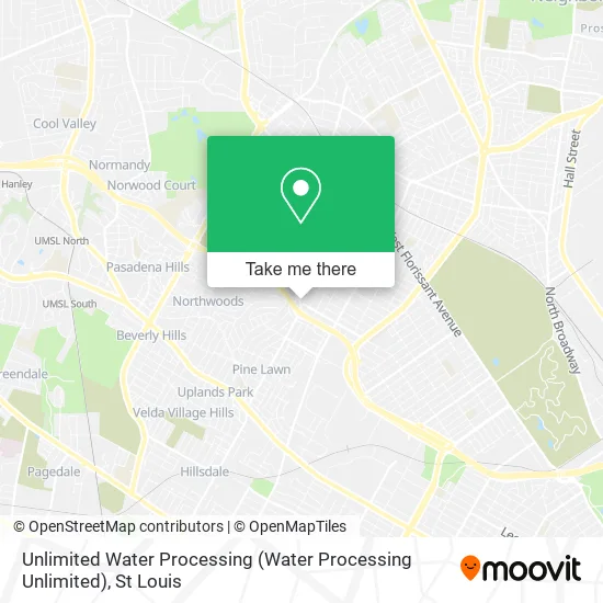 Unlimited Water Processing map