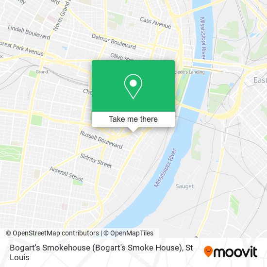Bogart's Smokehouse (Bogart's Smoke House) map