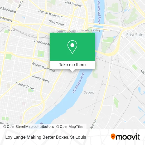 Mapa de Loy Lange Making Better Boxes