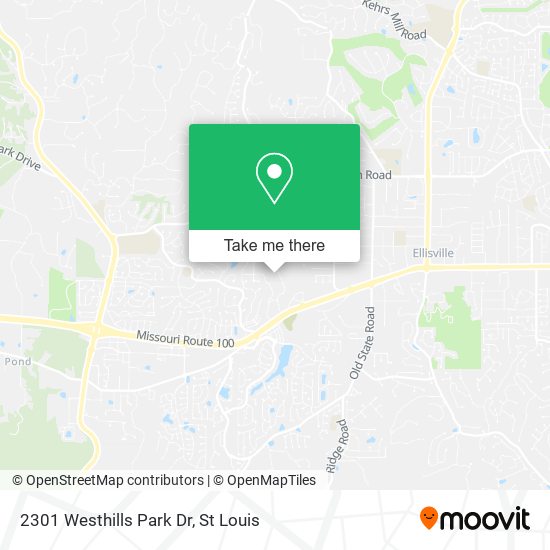 2301 Westhills Park Dr map