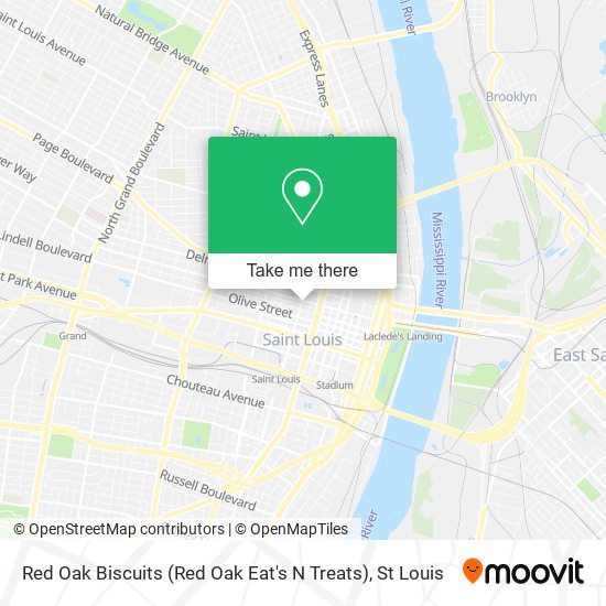 Red Oak Biscuits (Red Oak Eat's N Treats) map