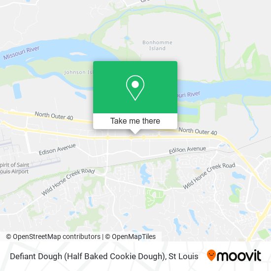 Defiant Dough (Half Baked Cookie Dough) map