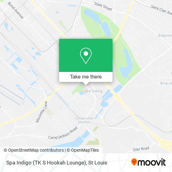 Spa Indigo (TK S Hookah Lounge) map