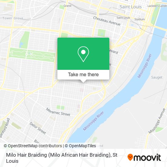 Mapa de Milo Hair Braiding