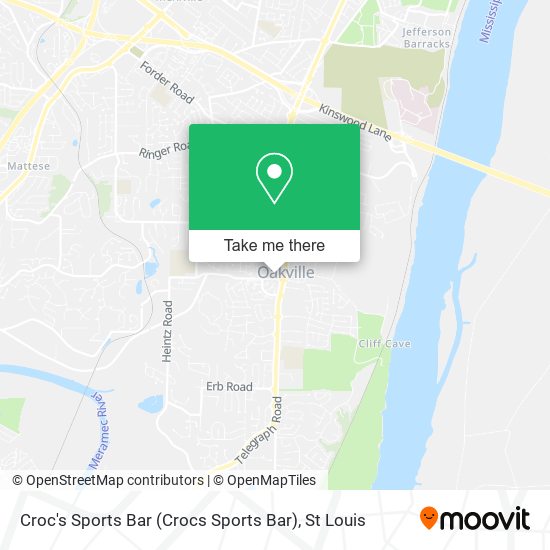 Croc's Sports Bar (Crocs Sports Bar) map