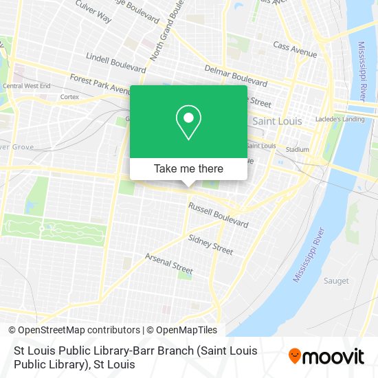 St Louis Public Library-Barr Branch (Saint Louis Public Library) map