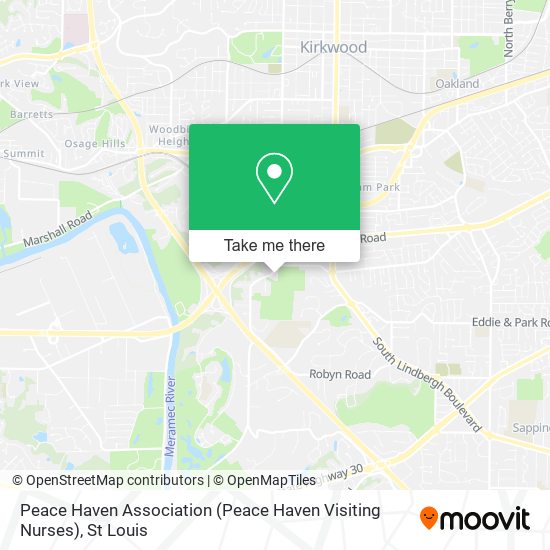 Peace Haven Association (Peace Haven Visiting Nurses) map