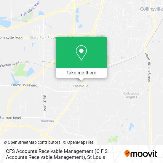 CFS Accounts Receivable Management (C F S Accounts Receivable Management) map