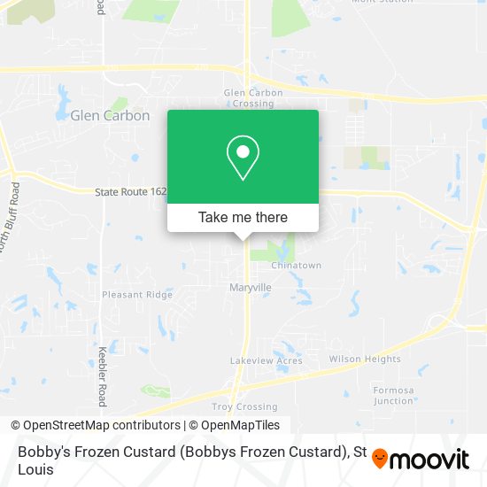 Bobby's Frozen Custard (Bobbys Frozen Custard) map