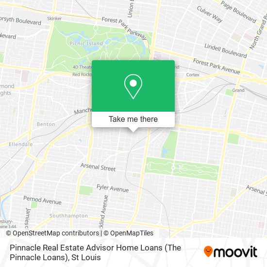 Mapa de Pinnacle Real Estate Advisor Home Loans (The Pinnacle Loans)