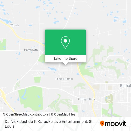DJ Nick Just do It Karaoke Live Entertainment map