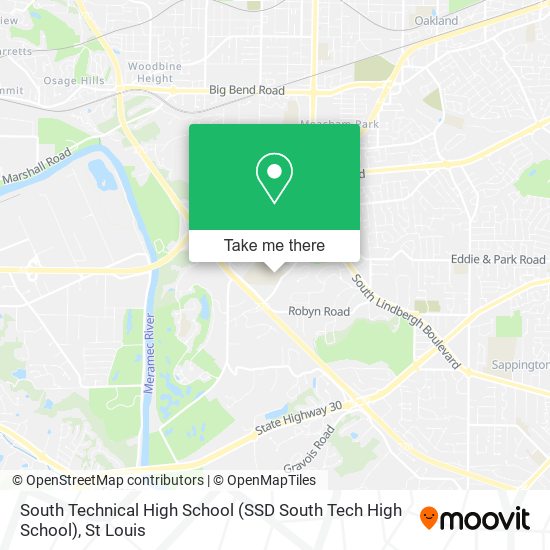 South Technical High School (SSD South Tech High School) map