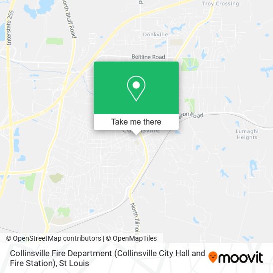 Mapa de Collinsville Fire Department (Collinsville City Hall and Fire Station)