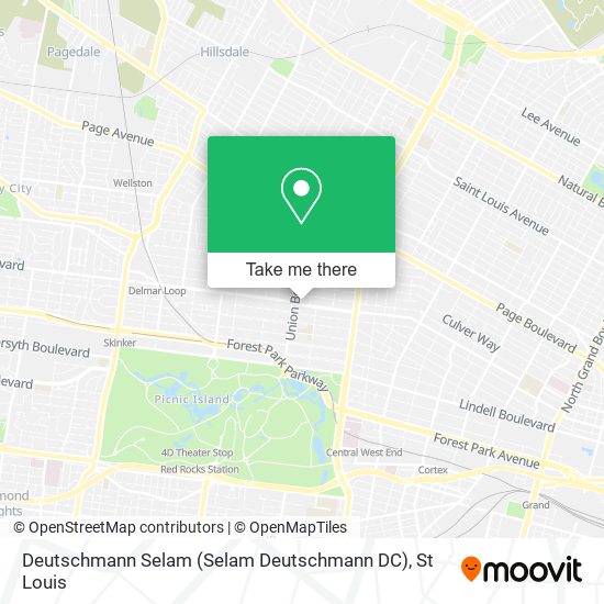 Deutschmann Selam (Selam Deutschmann DC) map