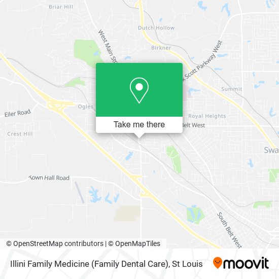 Mapa de Illini Family Medicine (Family Dental Care)