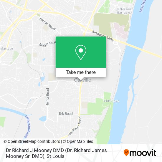 Dr Richard J Mooney DMD (Dr. Richard James Mooney Sr. DMD) map