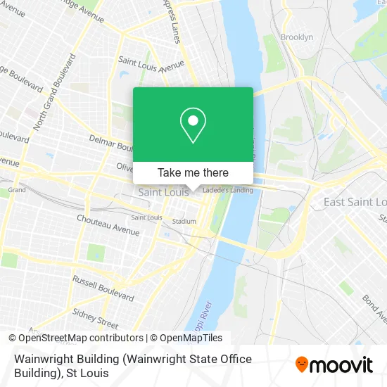 Wainwright Building (Wainwright State Office Building) map