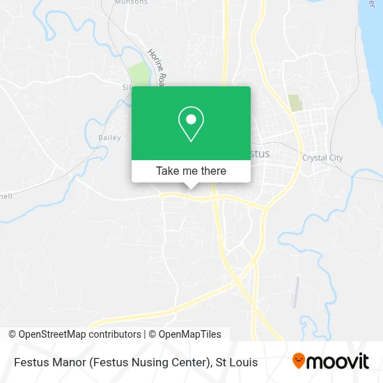 Festus Manor (Festus Nusing Center) map