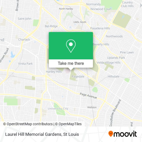 Laurel Hill Memorial Gardens map