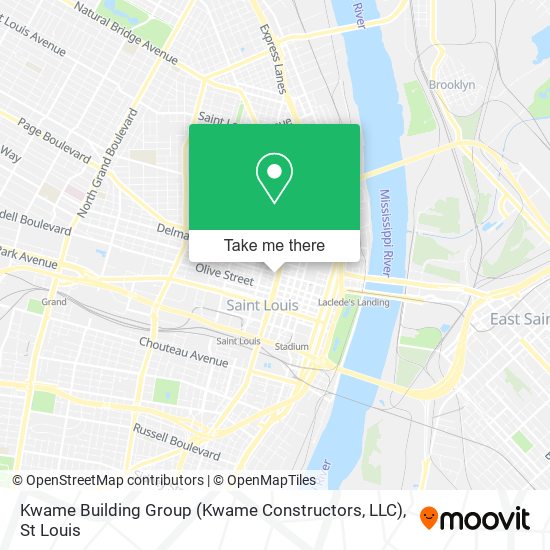 Mapa de Kwame Building Group (Kwame Constructors, LLC)