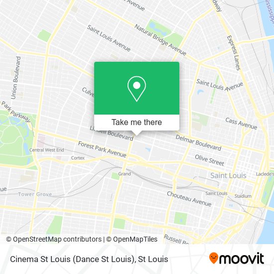 Cinema St Louis (Dance St Louis) map