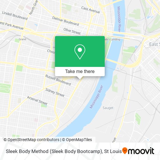 Sleek Body Method (Sleek Body Bootcamp) map