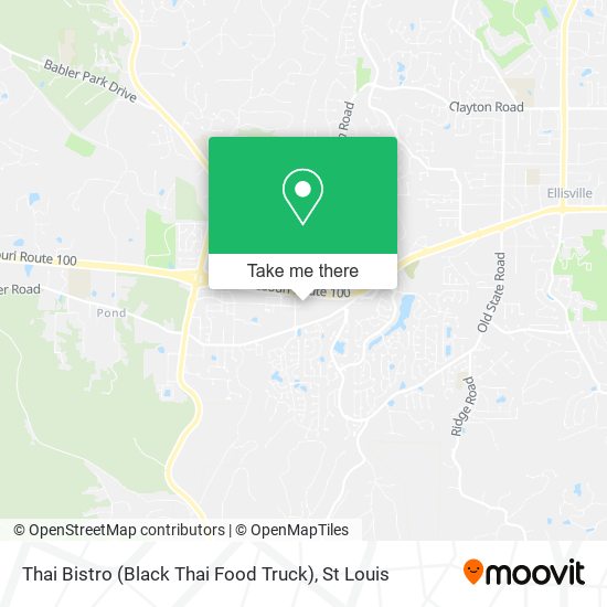 Thai Bistro (Black Thai Food Truck) map