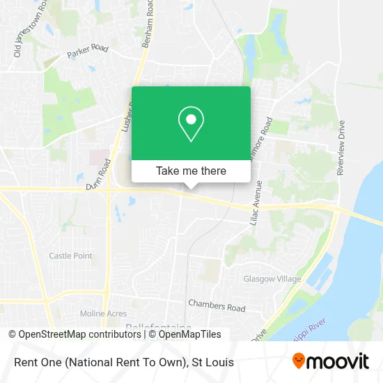 Rent One (National Rent To Own) map