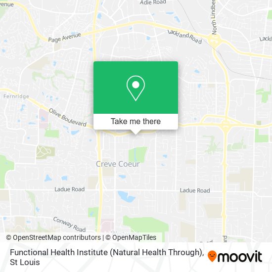 Mapa de Functional Health Institute (Natural Health Through)