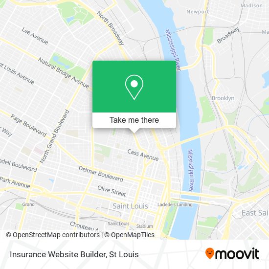 Insurance Website Builder map