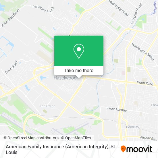 American Family Insurance (American Integrity) map