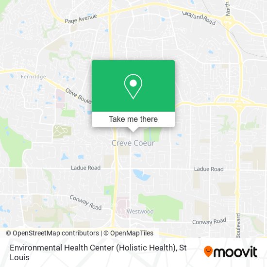 Environmental Health Center (Holistic Health) map