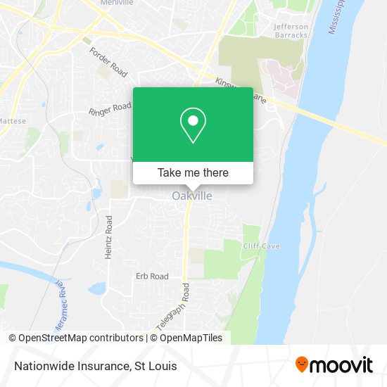 Nationwide Insurance map