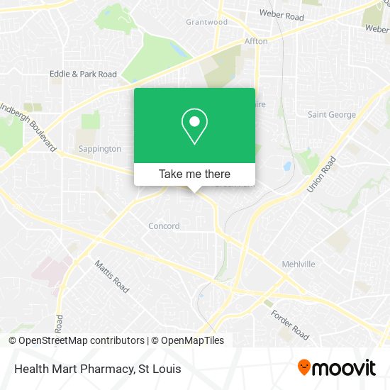 Health Mart Pharmacy map