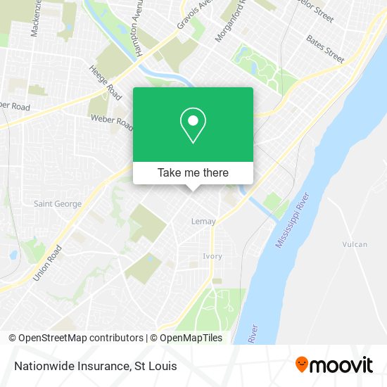 Nationwide Insurance map