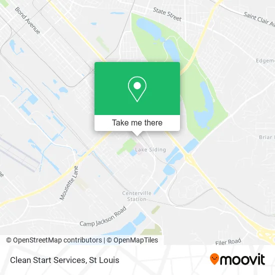 Clean Start Services map
