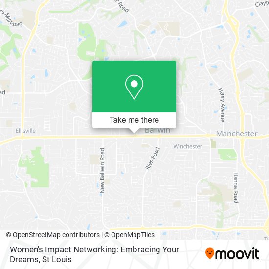 Women's Impact Networking: Embracing Your Dreams map