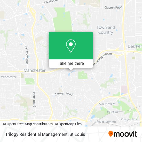 Trilogy Residential Management map