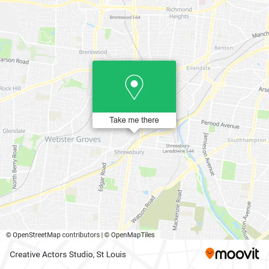 Creative Actors Studio map