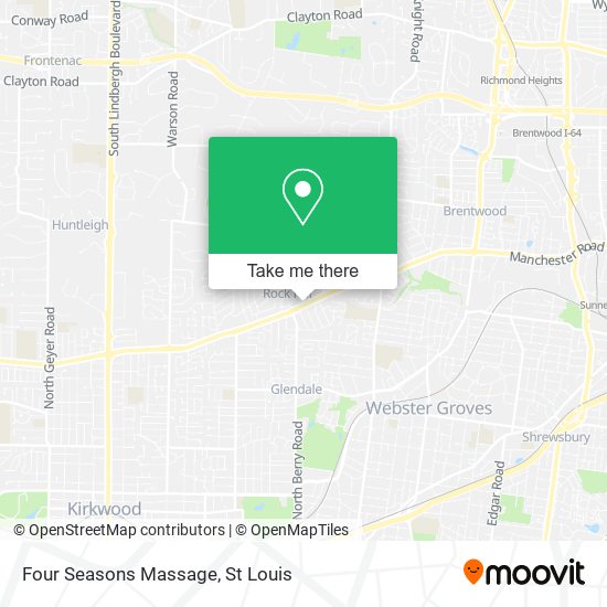 Mapa de Four Seasons Massage