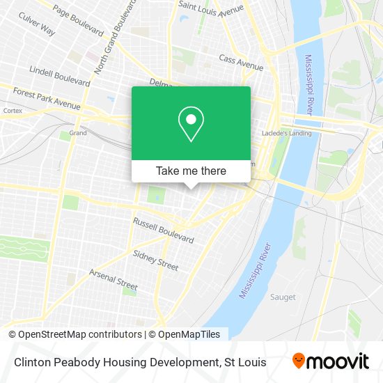 Mapa de Clinton Peabody Housing Development