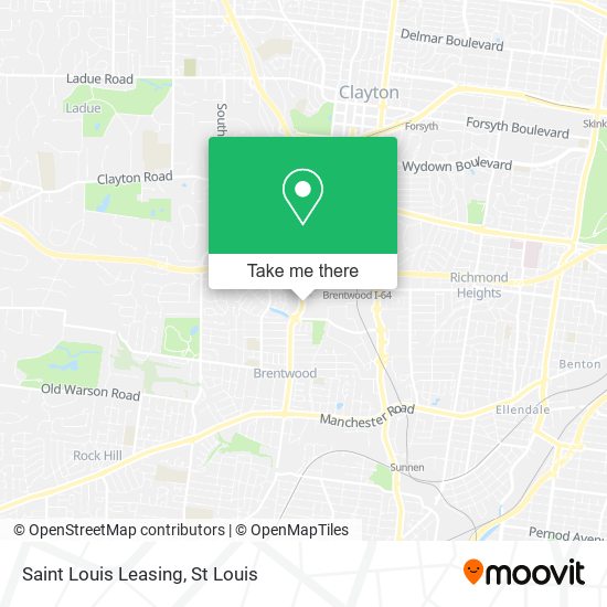 Mapa de Saint Louis Leasing