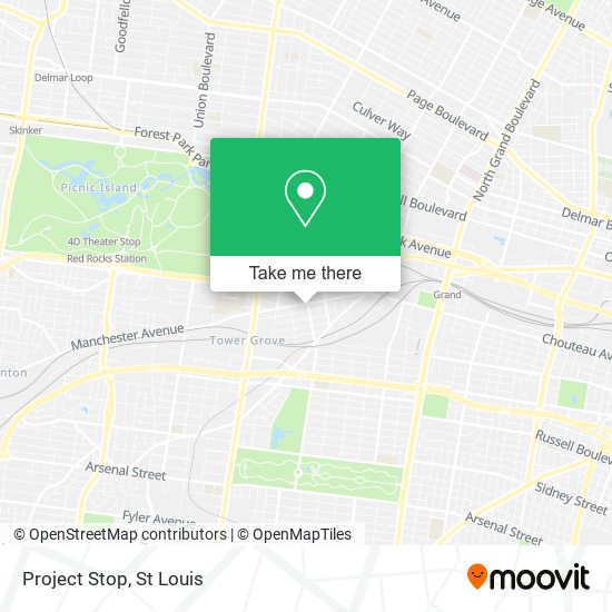 Mapa de Project Stop