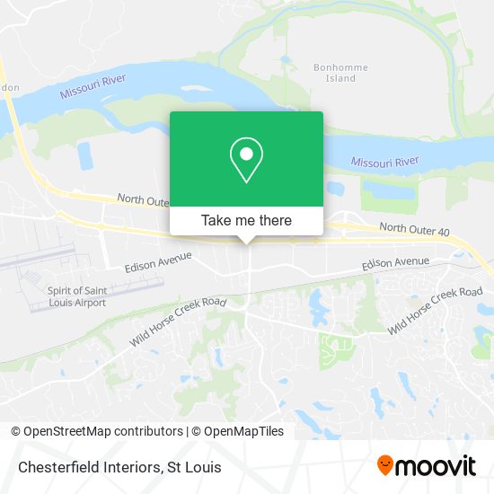 Chesterfield Interiors map