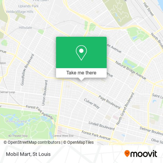 Mobil Mart map